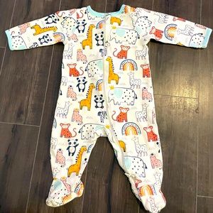 Wonder Nation - Onesie Pajamas - SIZE: 6-9 months